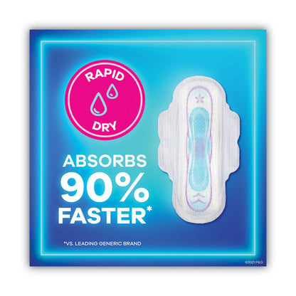 Ultra Thin Pads with Wings, Size 1, Regular Absorbency, 36/Pack