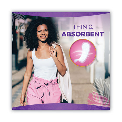 Thin Daily Panty Liners, Regular Absorbency, 120/Pack, 6 Packs/Carton
