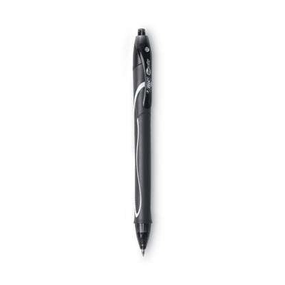 Gel-ocity Quick Dry Gel Pen, Retractable, Fine 0.7mm, Assorted Ink and Barrel Colors, Dozen