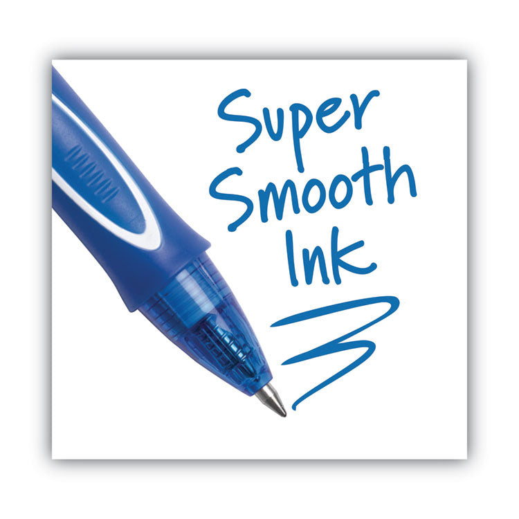 Gel-ocity Quick Dry Gel Pen, Retractable, Fine 0.7mm, Assorted Ink and Barrel Colors, Dozen