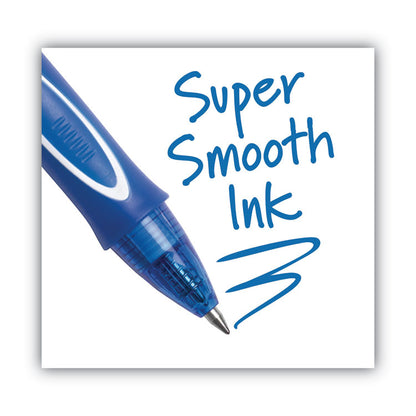 Gel-ocity Quick Dry Gel Pen, Retractable, Fine 0.7mm, Assorted Ink and Barrel Colors, Dozen