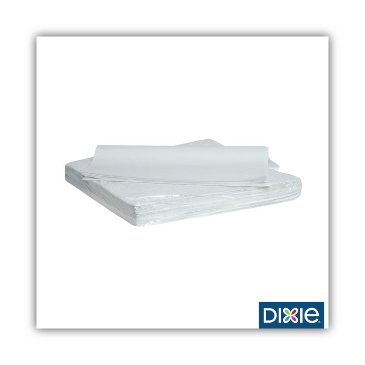 All-Purpose Food Wrap, Dry Wax Paper, 15 x 16, White, 1,000 Sheets/Pack, 3 Packs/Carton