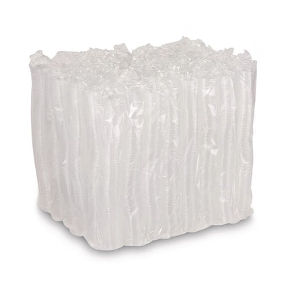 Plastic Portion Cup Lid, Fits 1 oz Portion Cups, Clear, 4,800/Carton