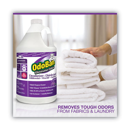 Concentrate Odor Eliminator and Disinfectant, Lavender, 1 gal Bottle, 4/Carton