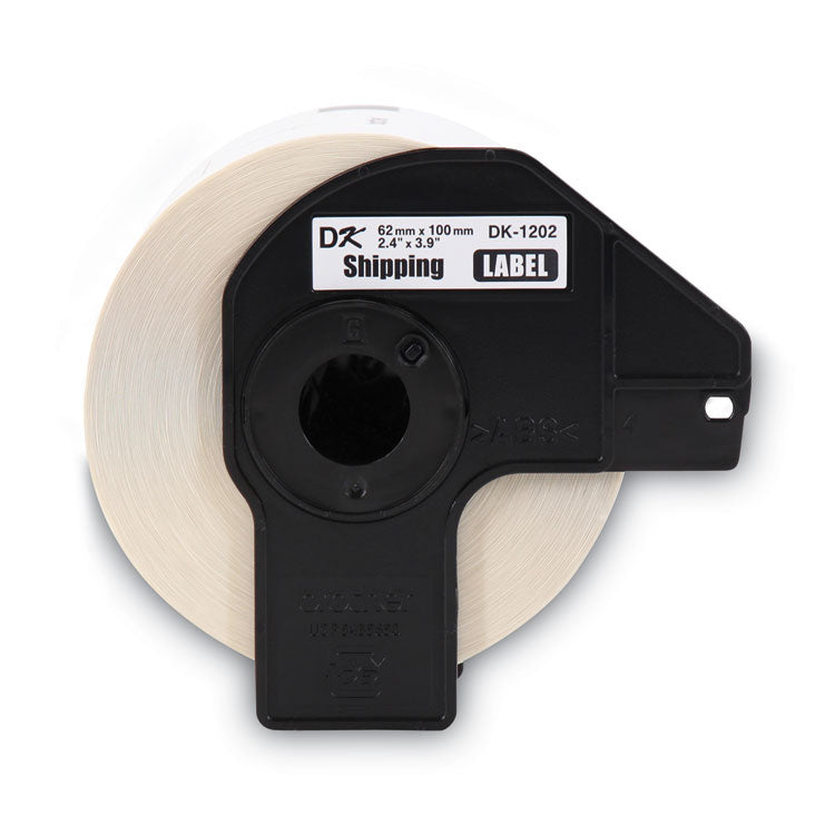 Die-Cut Shipping Labels, 2.4" x 3.9", White, 300 Labels/Roll