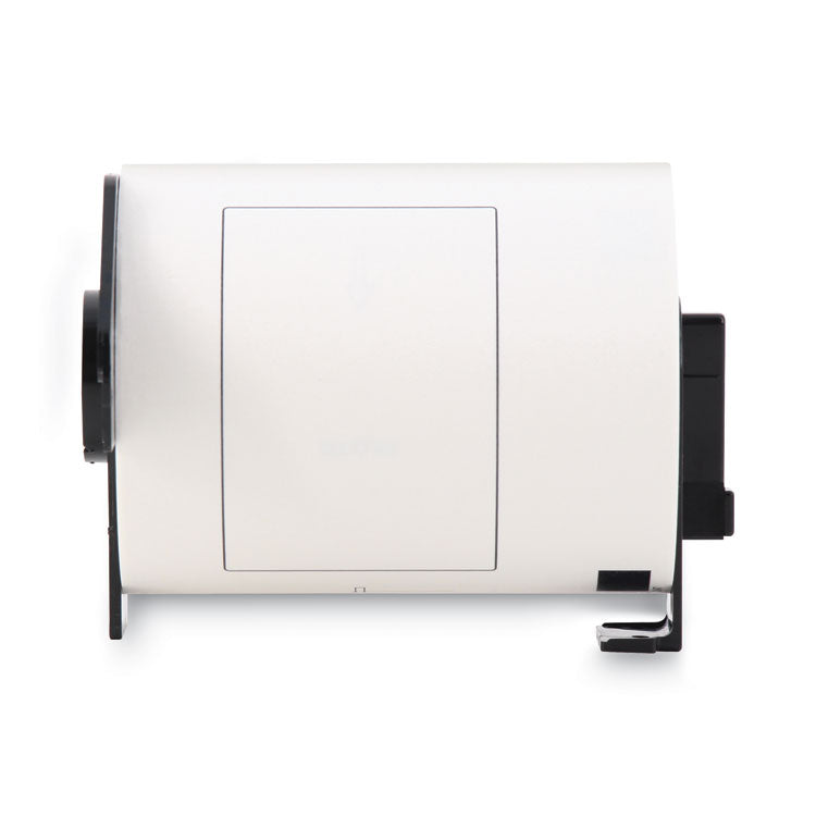 DK1247 Label Tape, 4.07" x 6.4", Black on White, 180 Labels/Roll