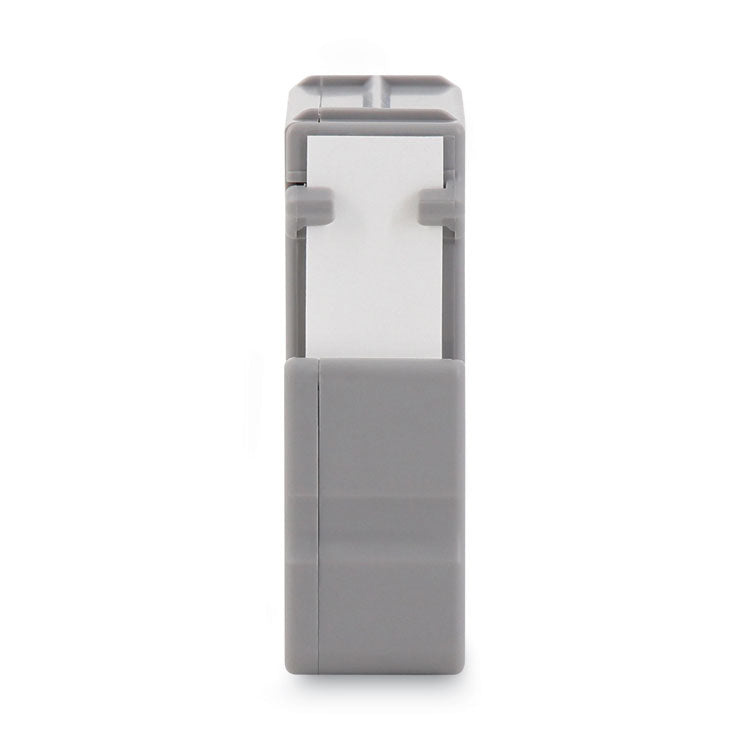 M Series Tape Cartridge for P-Touch Labelers, 0.47" x 26.2 ft, Black on White