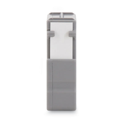 M Series Tape Cartridge for P-Touch Labelers, 0.47" x 26.2 ft, Black on White