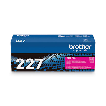TN227M High-Yield Toner, 2,300 Page-Yield, Magenta