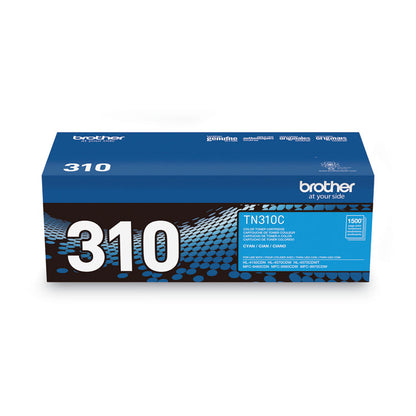 TN310C Toner, 1,500 Page-Yield, Cyan