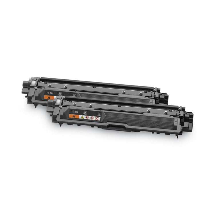 TN2212PK Toner, 2,500 Page-Yield, Black, 2/Pack