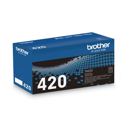 TN420 Toner, 1,200 Page-Yield, Black