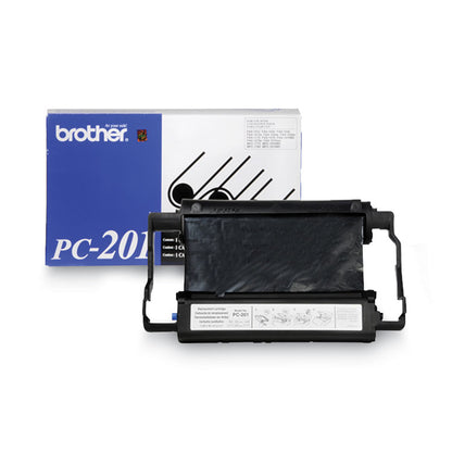 PC-201 Thermal Transfer Print Cartridge, 450 Page-Yield, Black