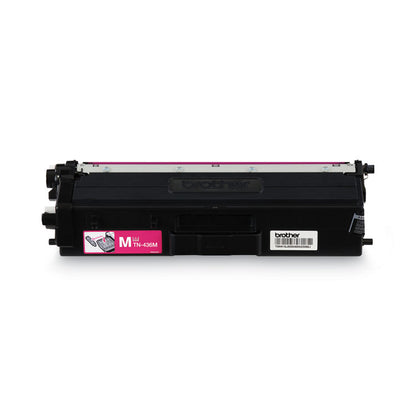 TN436M Super High-Yield Toner, 6,500 Page-Yield, Magenta