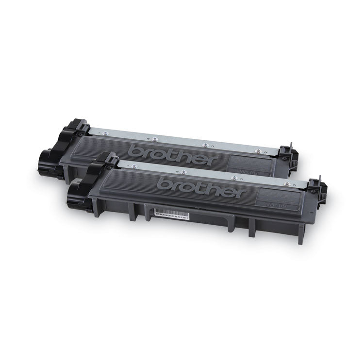 TN6602PK High-Yield Toner, 2,600 Page-Yield, Black, 2/Pack
