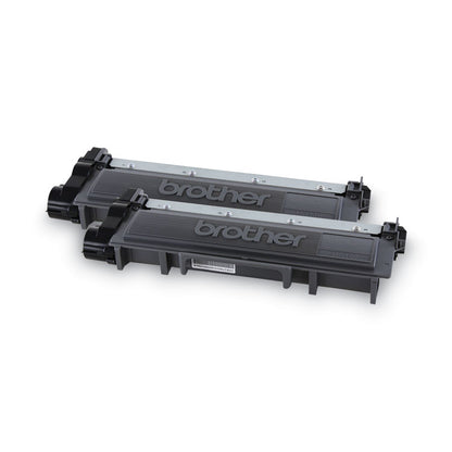 TN6602PK High-Yield Toner, 2,600 Page-Yield, Black, 2/Pack