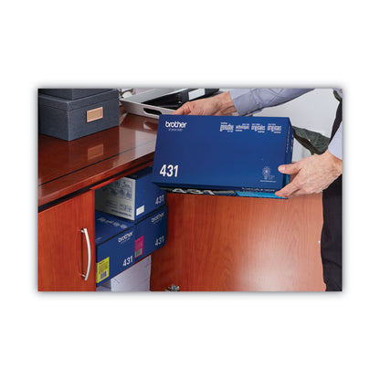 TN431C Toner, 1,800 Page-Yield, Cyan