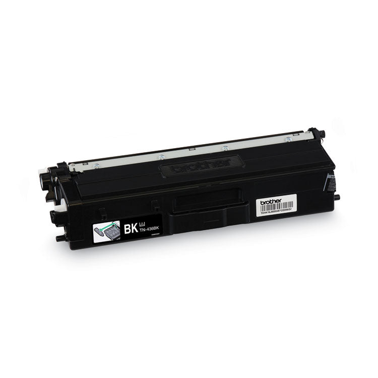 TN436BK Super High-Yield Toner, 6,500 Page-Yield, Black