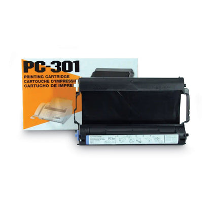 PC-301 Thermal Transfer Print Cartridge, 250 Page-Yield, Black