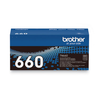 TN660 High-Yield Toner, 2,600 Page Yield, Black