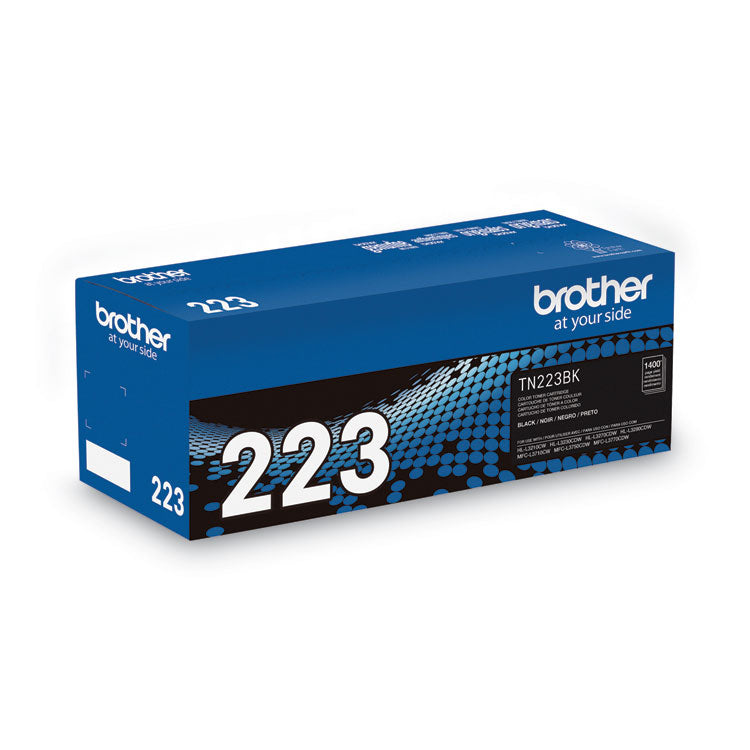 TN223BK Toner, 1,400 Page-Yield, Black
