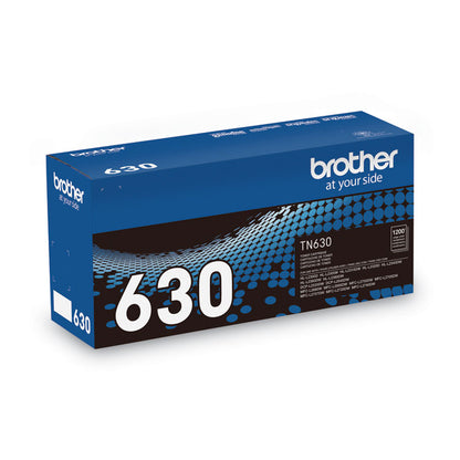 TN630 Toner, 1,200 Page-Yield, Black