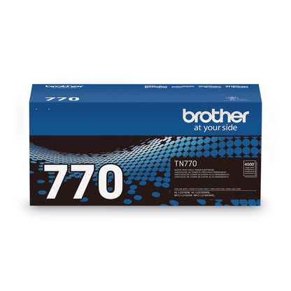 TN770 Super High-Yield Toner, 4,500 Page-Yield, Black