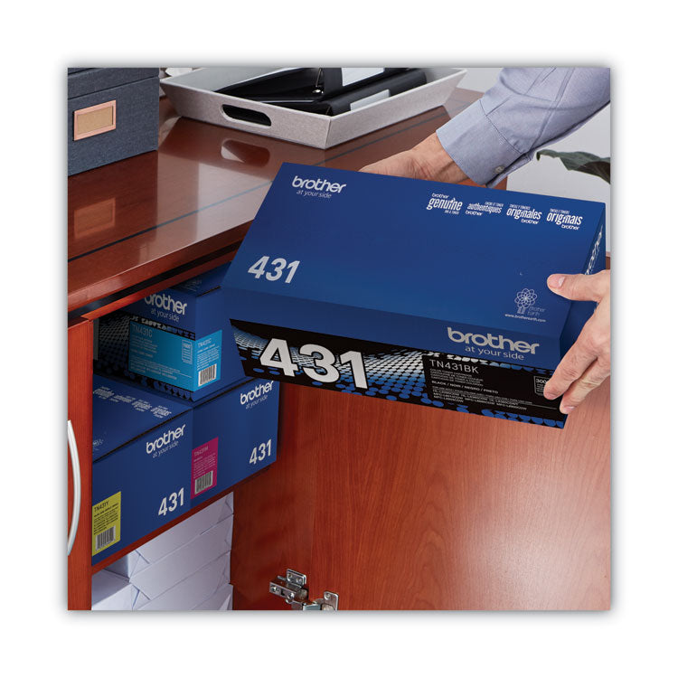 TN431BK Toner, 3,000 Page-Yield, Black