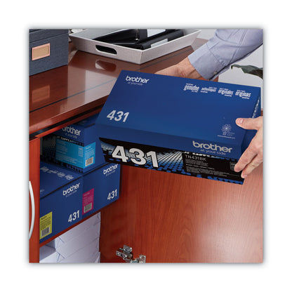 TN431BK Toner, 3,000 Page-Yield, Black