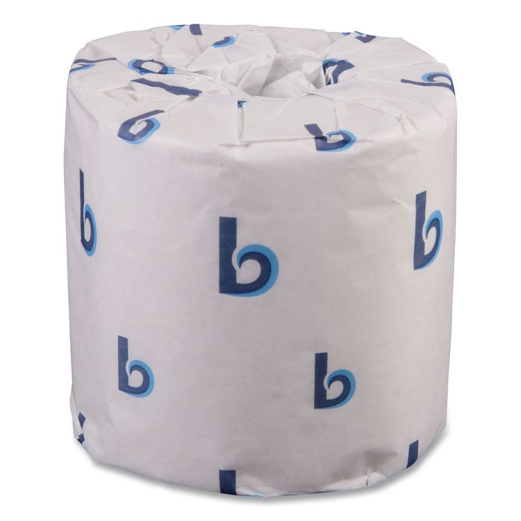 Two-Ply Toilet Tissue, Septic Safe, White, 400 Sheets/Roll, 96 Rolls/Carton