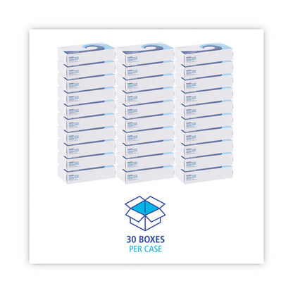 Office Packs Facial Tissue, Flat Box, 2-Ply, White, 100 Sheets/Box, 30 Boxes/Carton
