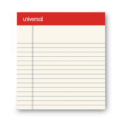 Colored Perforated Ruled Writing Pads, Narrow Rule, (50) Ivory 5 x 8 Sheets, Dozen