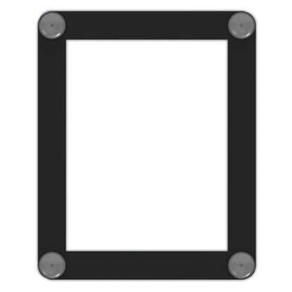 Superior Image Window Display, 8.5 x 11 Insert, Clear/Black