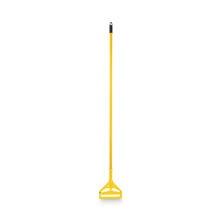 Quick Change Side-Latch Plastic Mop Head Handle, 60", Yellow