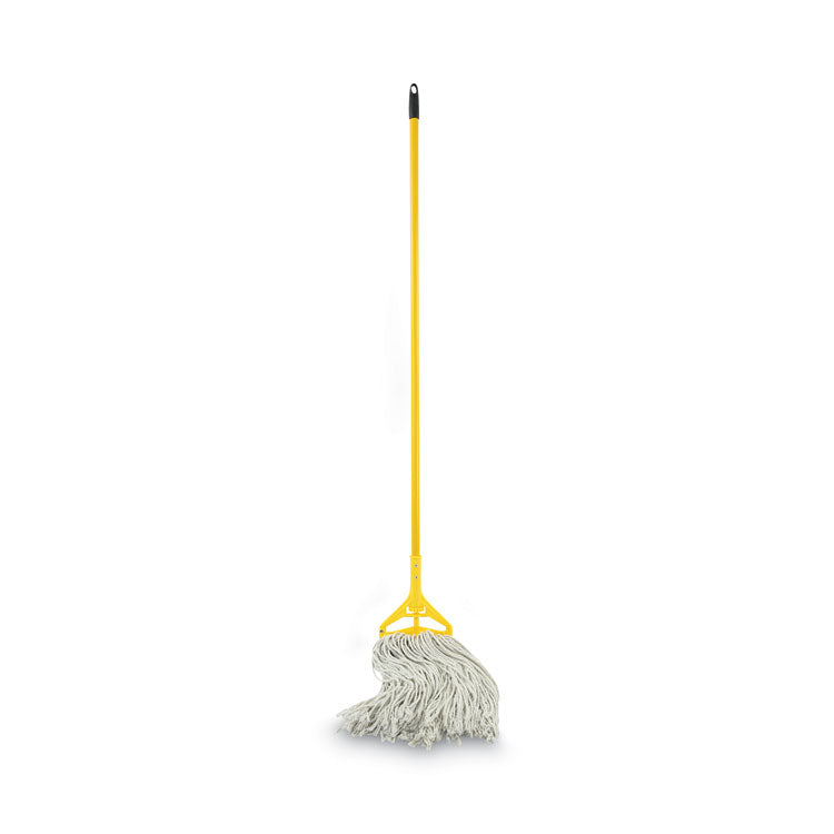 Quick Change Side-Latch Plastic Mop Head Handle, 60", Yellow
