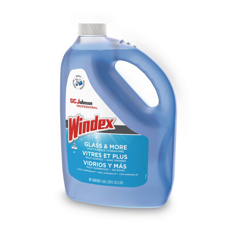 Glass Cleaner with Ammonia-D, 1 gal Bottle