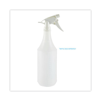 Non-Leaking Trigger Sprayer 300ES, 9.5" Tube, Fits 32 oz Bottles, White, 24/Carton