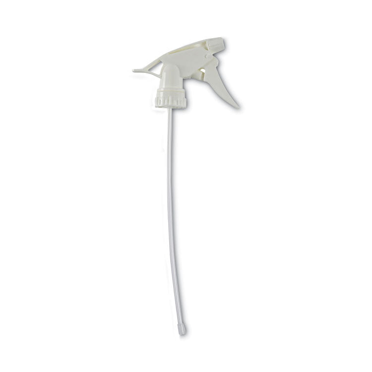 Non-Leaking Trigger Sprayer 300ES, 9.5" Tube, Fits 32 oz Bottles, White, 24/Carton