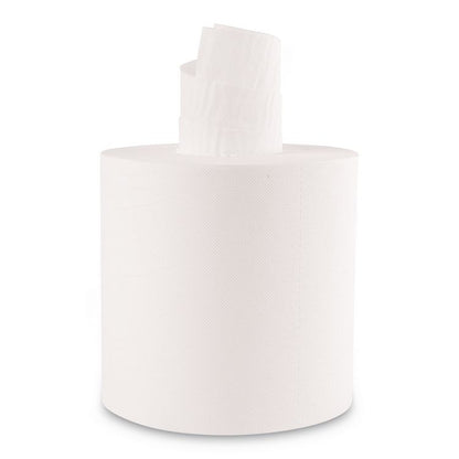 Center-Pull Roll Towels, 2-Ply, 7.6 x 8.9, White, 600/Roll, 6/Carton