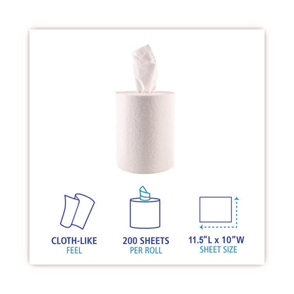 DRC Wipers, Centerpull, 10 x 11.5, White, 200/Carton