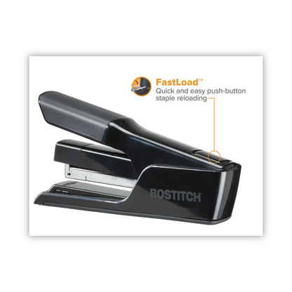 EZ Squeeze 40 Stapler, 40-Sheet Capacity, Black