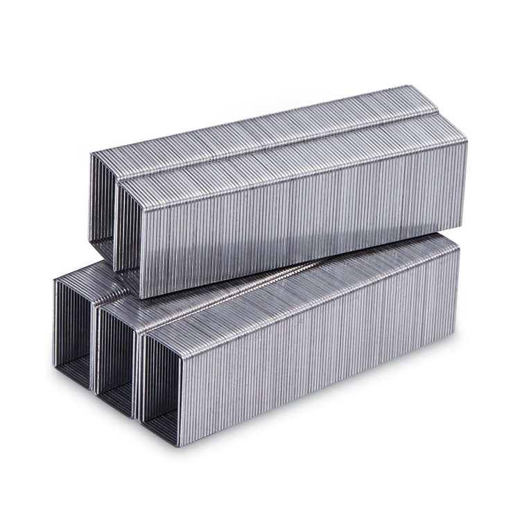 Heavy-Duty Premium Staples, 0.88" Leg, 0.5" Crown, Steel, 1,000/Box