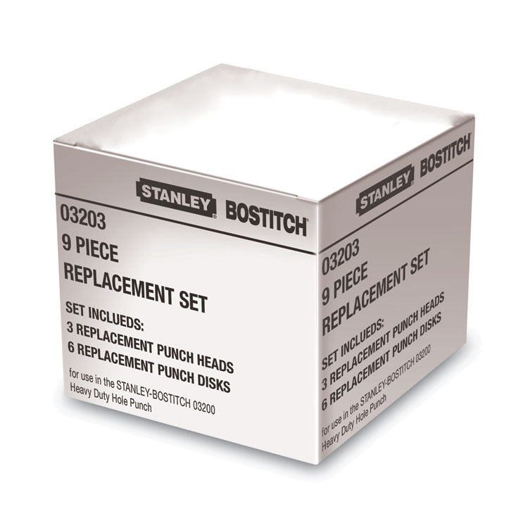 03200 XTreme Duty Replacement Punch Heads and Disc Set, 9/32 Diameter