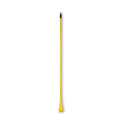 Plastic Jaws Mop Handle for 5" Wide Mop Heads, 1" dia x 60", Yellow