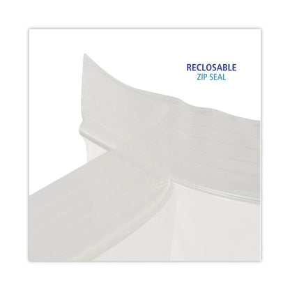 Reclosable Food Storage Bags, Gallon, 1.75 mil, 10.5" x 11", Clear, 250/Box