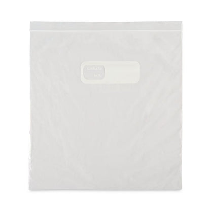 Reclosable Food Storage Bags, Gallon, 1.75 mil, 10.5" x 11", Clear, 250/Box