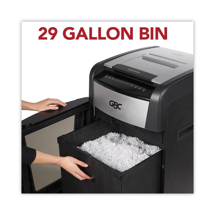 AutoFeed+ 600X Super Cross-Cut Office Shredder, 600 Auto/15 Manual Sheet Capacity