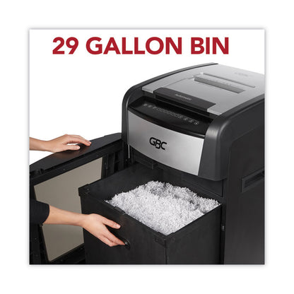 AutoFeed+ 600X Super Cross-Cut Office Shredder, 600 Auto/15 Manual Sheet Capacity