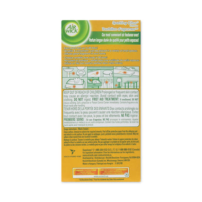 Stick Ups Air Freshener, 2.1 oz, Sparkling Citrus, 12/Carton