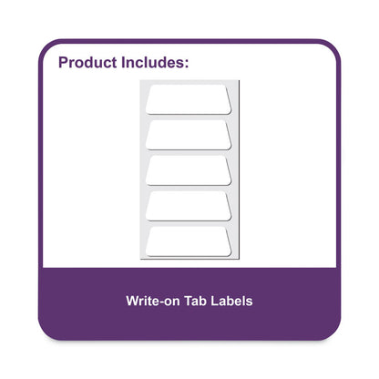 Index Card Case, Holds 100 3 x 5 Cards, 5.38 x 1.25 x 3.5, Polypropylene, Assorted Colors